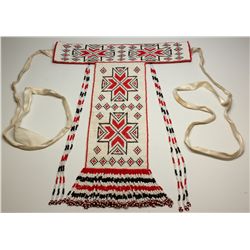 Beaded Indian Neck Plate