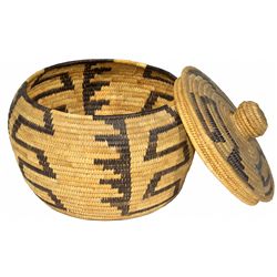 AZTohono O'odham Basket with Lid