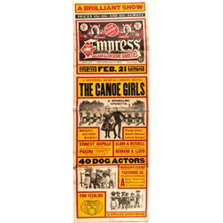 Vaudeville Play Poster