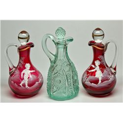 Victorian Style Cruet Trio