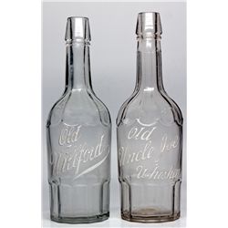 Back Bar Whiskey Bottles