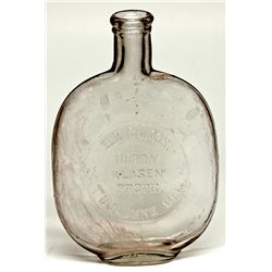 CA, Tuolumne--Elk Saloon Pumpkinseed Flask