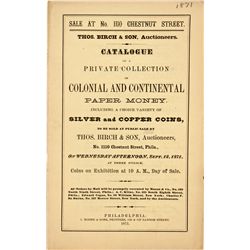 Early Thomas Birch & Son Catalog