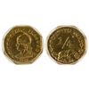 Image 1 : 1915-Dated Cal Gold Token Minerva – Bear/Wreath