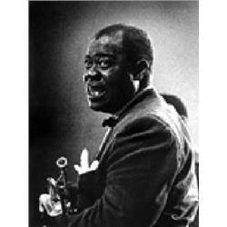 Rieder, Jaap,Louis Armstrong in Concertgebouw 2 februari 1959,Bariet-silverprint 2001,36,5 x 27,5...