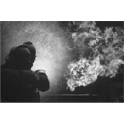 Westerweel, Pim,Fire fighting,cibachrome vintageprint 1/10,24 x 36 cm,Signed, €300-320...