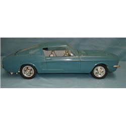 WEN-MAC AMF Ford Mustang, baby blue, plastic, good condition!