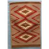Image 1 : Native American Rug, red & tan, 34”x 22 1/2”