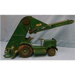 MODEL TOYS conveyor boom truck, missing belt, 22”L x 13”H