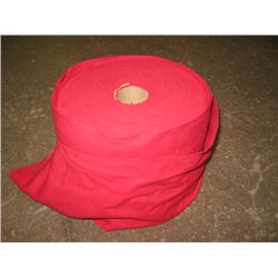 ROLL OF NEW FELT - RED