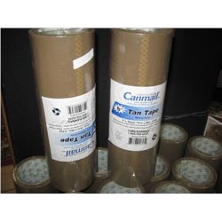 ROLLS OF PACKING TAPE - 6PC/TUBE ( 2 TUBES PER LT)