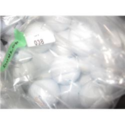 BAG OF GOLF BALLS - APPROX 75 BALLS/BAG