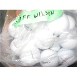 BAG OF GOLF BALLS - APPROX 75 BALLS/BAG