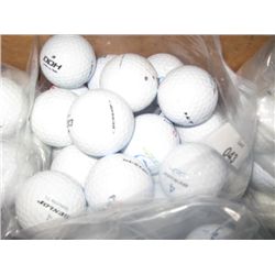 BAG OF GOLF BALLS - APPROX 75 BALLS/BAG