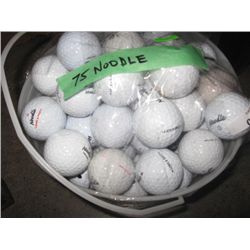 BAG OF GOLF BALLS - APPROX 75 BALLS/BAG