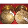 Image 2 : BRASS DISH WITH LIDS - 2