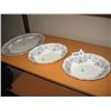 Image 1 : ROYAL ALBERT - SILVER MAPLE SERIES - SERVING - 3PC ROYAL ALBERT - SILVER MAPLE SERIES - SERVING - 3P