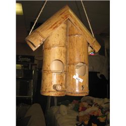 BAMBOO BIRD HOUSE - DUPLEX