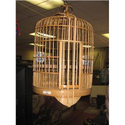 BAMBOO BIRD CAGE