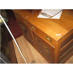 EARLY 1900'S SIDE CABINET - 2DR - 2DWR