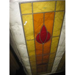 LEADED GLASS PANEL