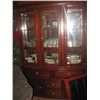 Image 1 : GLASS CHINA CABINET - 2PC