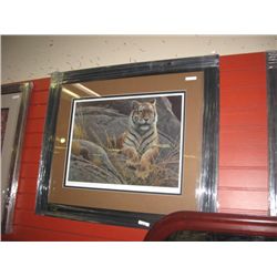 FRAMED L E PRINT " MONARCH OF ASIA" ROBERT BATEMAN ROBERT BATEMAN