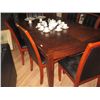 Image 1 : MAHOGANY DININD TABLE & LEAF