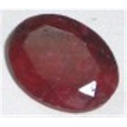 13.60 CARAT *HUGE* RUBY OVAL CUT/FACETED & POLISHED PRECIOUS GEMSTONE!!