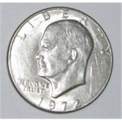 1972-D EISENHOWER "IKE" DOLLAR *NICE EARLY DOLLAR*!! DOLLAR CAME OUT OF SAFE!!