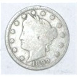 1899 LIBERTY HEAD "V" NICKEL *NICE EARLY NICKEL*!! LIBERTY HEAD NICKEL CAME OUT OF SAFE!!