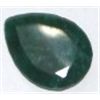 Image 1 : 11.35 CARAT EMERALD PEAR CUT/FACETED & POLISHED GEMSTONE!! GEMSTONE CAME OUT OF SAFE BOX!!