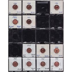 Lot of Thirty Two One Cents