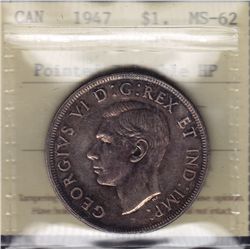 1947 Silver Dollar