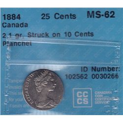 1984 Canadian Twenty Five Cent