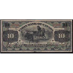 1912 Union Bank of Canada $10