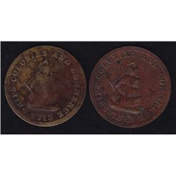 Lot of 2 Prince Edward Island Tokens