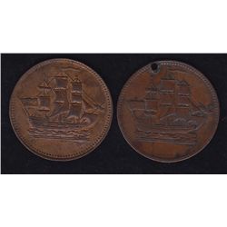 Lot of 2 Prince Edward Island Tokens