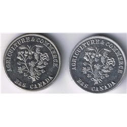 Lot of Two Thomas Elder Tokens