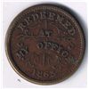 Image 2 : Lot of 4 Troy, NY Civil War Tokens.