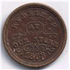 Image 8 : Lot of 4 Troy, NY Civil War Tokens.