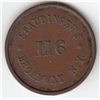 Image 1 : Lot of 3 NY, NY Civil War Tokens.
