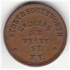 Image 3 : Lot of 2 NY, NY Civil War Tokens.