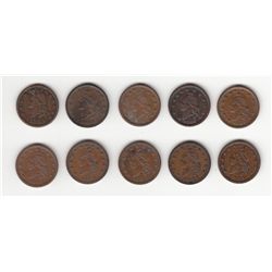 Lot of 10 Patriotic Tokens.