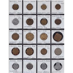 Lot of 20 USA Bar tokens.