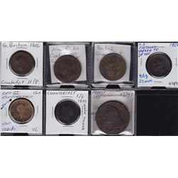 Lot of 7 Foreign Counterfeits.