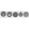 Image 2 : Lot of 5 LeRoux listed medals.