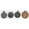 Image 2 : Lot of 4 LeRoux Listed Religious Medals.