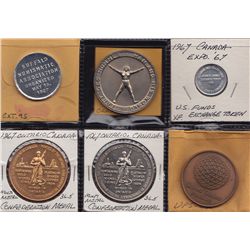 Canada Centennial Medals.
