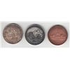 Image 2 : Lot of three Coin Club/ Society medals.
